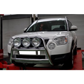 Bullbar WT018 (Inox) Skoda Yeti 2009-2017 foto 3