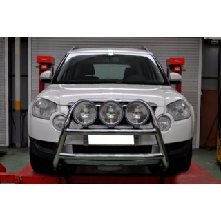 Bullbar WT018 (Inox) Skoda Yeti 2009-2017 foto 4