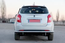 SsangYong Korando 2010-2019 Bara Spate AK005 (Inox) foto 2