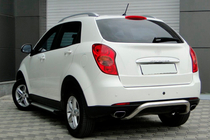 SsangYong Korando 2010-2019 Bara Spate AK006 Inox foto 1