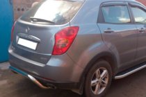 SsangYong Korando 2010-2019 Bara Spate AK007 (Inox) foto 2