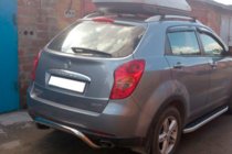 SsangYong Korando 2010-2019 Bara Spate AK007 (Inox) foto 4