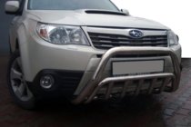Subaru Forester 2008-2013 Bullbar WT002 (Inox) foto 1