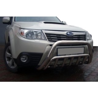 Bullbar WT002 (Inox) Subaru Forester 2008-2013 foto 1