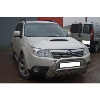 Bullbar WT002 (Inox) Subaru Forester 2008-2013 foto 2