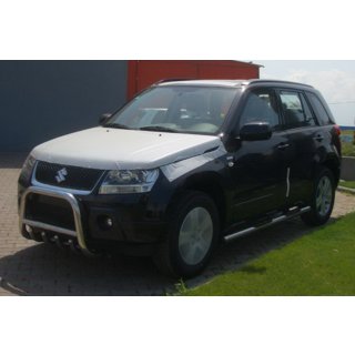 Bullbar QT006 (Inox) Suzuki Grand Vitara 2005-2017 foto 3