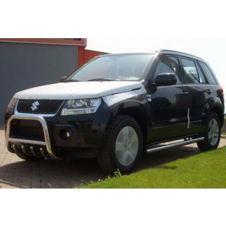Bullbar QT006 (Inox) Suzuki Grand Vitara 2005-2017 foto 1
