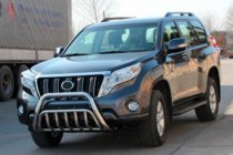 Toyota Land Cruiser Prado 150 2009-2023 Bullbar WT002 (Otel Inoxidabil) foto 6