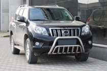 Toyota Land Cruiser Prado 150 2009-2023 Bullbar WT002 (Otel Inoxidabil) foto 3