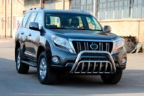 Toyota Land Cruiser Prado 150 2009-2023 Bullbar WT002 (Otel Inoxidabil) foto 4