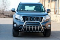 Toyota Land Cruiser Prado 150 2009-2023 Bullbar WT002 (Otel Inoxidabil) foto 5