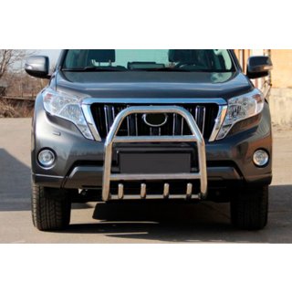 Bullbar QT007 (Otel Inoxidabil) Toyota Land Cruiser Prado 150 2009-2023 foto 1