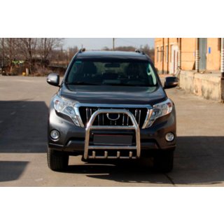 Bullbar QT007 (Otel Inoxidabil) Toyota Land Cruiser Prado 150 2009-2023 foto 3