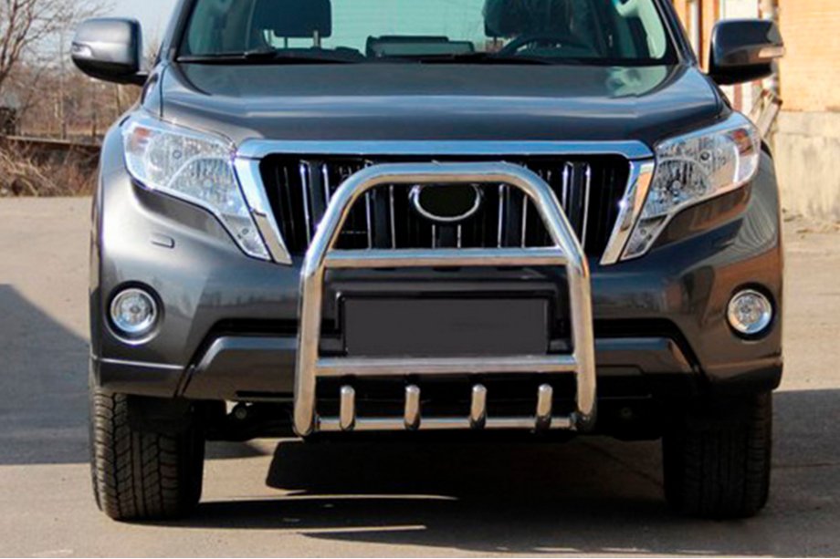 Toyota Land Cruiser Prado 150 2009-2023 Bullbar QT007 (Otel Inoxidabil) Image