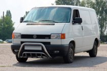 Volkswagen T4 Caravelle/Multivan 1990–2003 Bullbar WT002 (Otel Inoxidabil) foto 3