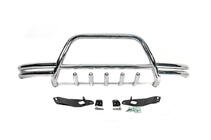 Volkswagen T4 Caravelle/Multivan 1990–2003 Bullbar WT003 Plus-2 (Inox) foto 3