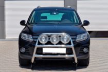 Volkswagen Tiguan 2007-2016 Bullbar WT018 (Inox) foto 2