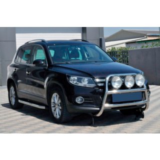 Bullbar WT018 (Inox) Volkswagen Tiguan 2007-2016 foto 3