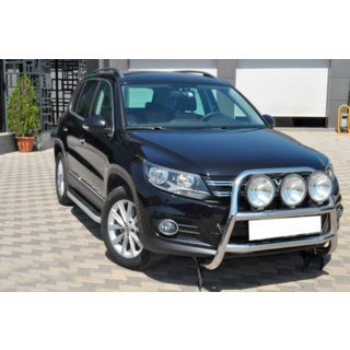 Bullbar WT018 (Inox) Volkswagen Tiguan 2007-2016 foto 1