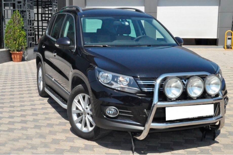 Volkswagen Tiguan 2007-2016 Bullbar WT018 (Inox) Image