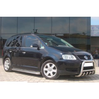 Bullbar QT006 (Inox) Volkswagen Touran 2003-2010 foto 3