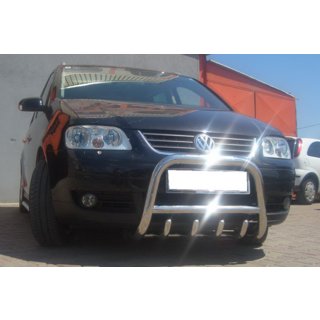 Bullbar QT006 (Inox) Volkswagen Touran 2003-2010 foto 4