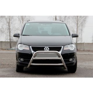 Bullbar WT022 Otel Inoxidabil Volkswagen Touran 2003-2010 foto 3