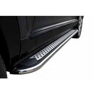 Praguri Laterale Maydos V2 (2 buc, Aluminiu si Otel Inoxidabil) Porsche Cayenne 2003–2010 foto 1