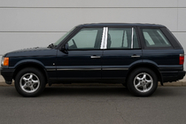 Range Rover II P38A 1997-2002 Ornamente Stalpi Usa din Otel Inoxidabil (6 buc) foto 1