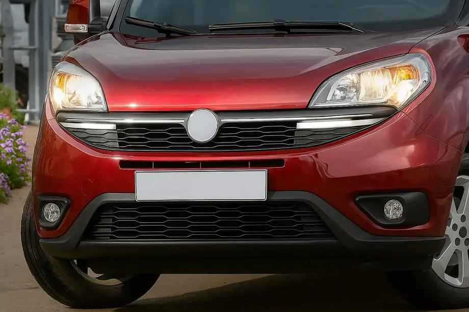 Fiat Doblo II 2010-2022 Lumini de zi Crom (2014↗, LED) Image