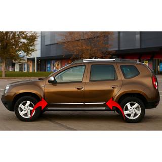 Molduri Usa Otel Inoxidabil (4 buc) Dacia Duster 2008-2018 foto 1