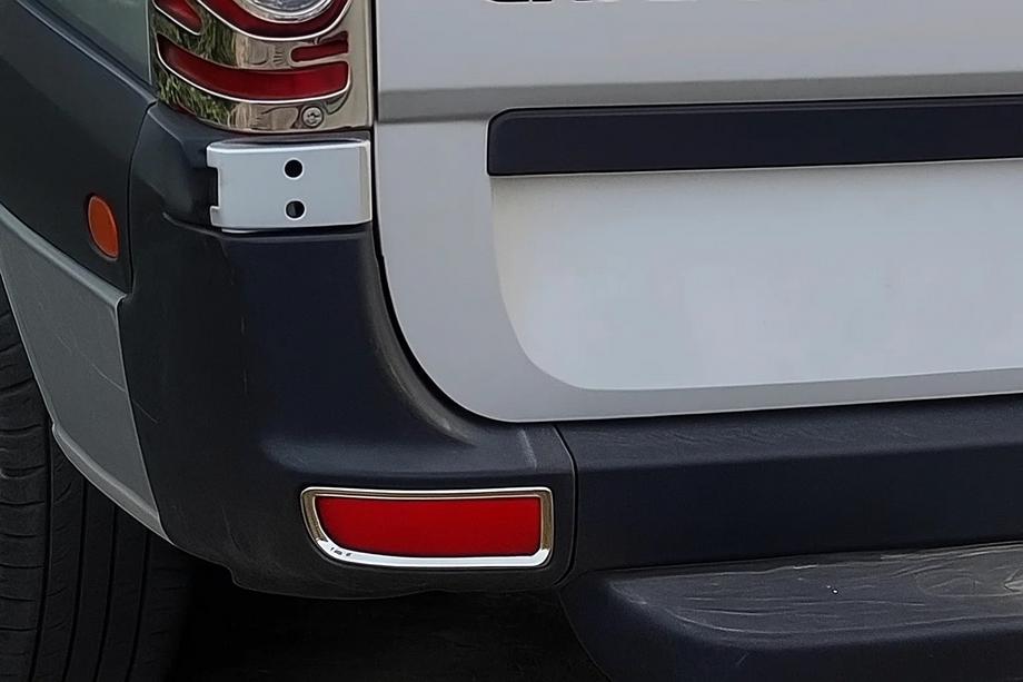 Volkswagen Crafter 2006-2016 Capace Reflectoare (2 buc, Otel Inoxidabil) Image