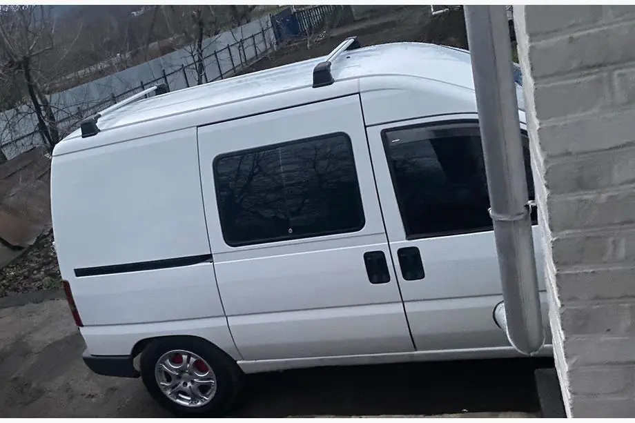Peugeot Expert 1995-2007 Bare portbagaj pentru puncte fixe cu cheie (2 buc) Foto 1