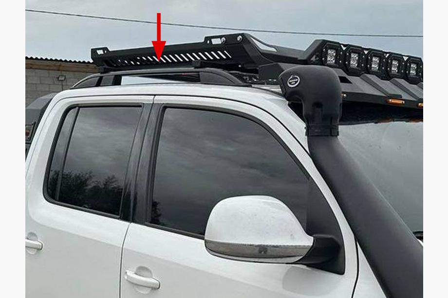 Volkswagen Amarok 2010-2022 Bare Portbagaj Skyport BLACK Image