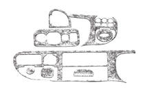 Ford Transit 1991-2000 Capace Panou Bord (1997-2000) foto 6