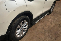 Nissan X-trail T32/Rogue 2014-2021 Praguri Laterale Maya V1 (2 buc, Aluminiu) foto 1