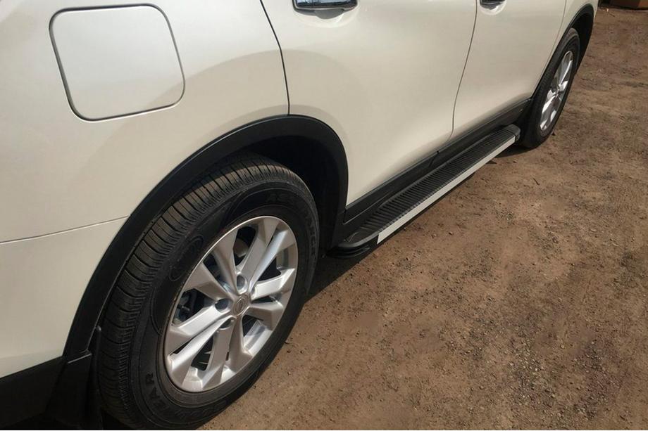 Nissan X-trail T32/Rogue 2014-2021 Praguri Laterale Maya V1 (2 buc, Aluminiu) Image