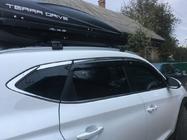 Hyundai Tucson TL 2016-2021 Deflectoare geam cu banda cromata (6 buc, Niken) foto 4