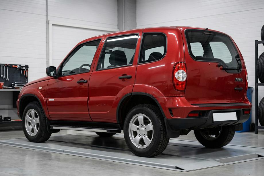 Chevrolet Niva 1998-2020 Praguri Laterale Maya V1 (2 buc, Aluminiu) Image
