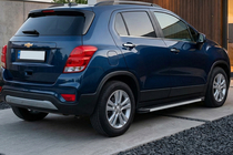 Chevrolet Trax 2012-2023 Praguri Laterale Maya V1 (2 buc, Aluminiu) foto 2