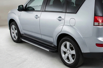 Citroen C-Crosser 2007-2013 Praguri Laterale Maya V1 (2 buc, Aluminiu) foto 1