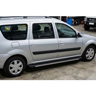 Praguri Laterale Maya V1 (2 buc, Aluminiu) Dacia Logan MCV 2004-2014 foto 1
