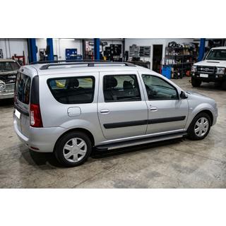 Praguri Laterale Maya V1 (2 buc, Aluminiu) Dacia Logan MCV 2004-2014 foto 3