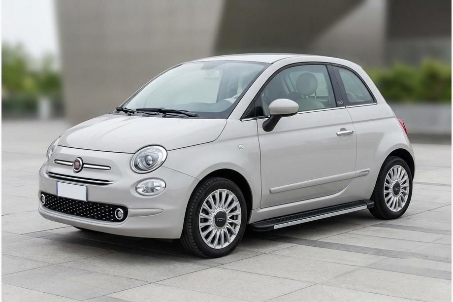 Fiat 500/500L 2013-2022 Praguri Laterale Maya V1 (2 buc, Aluminiu) Image