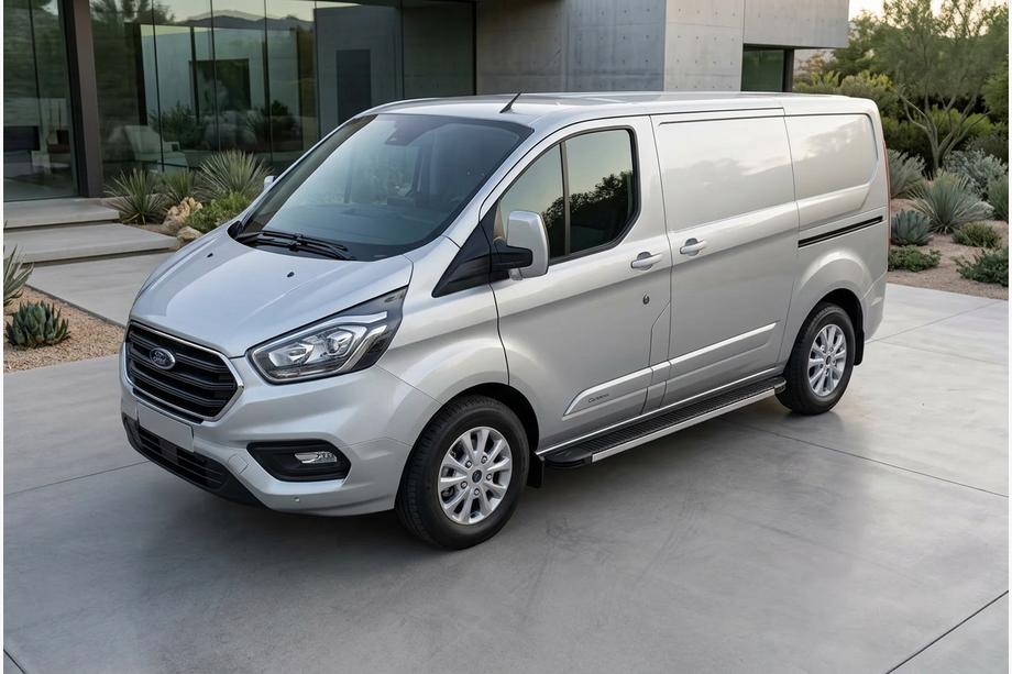Ford Custom 2013-2022 Praguri Laterale Maya (2 buc, Aluminiu) Image