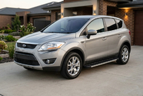 Ford Kuga 2008-2013 Praguri Laterale Maya V1 (2 buc, Aluminiu) foto 1