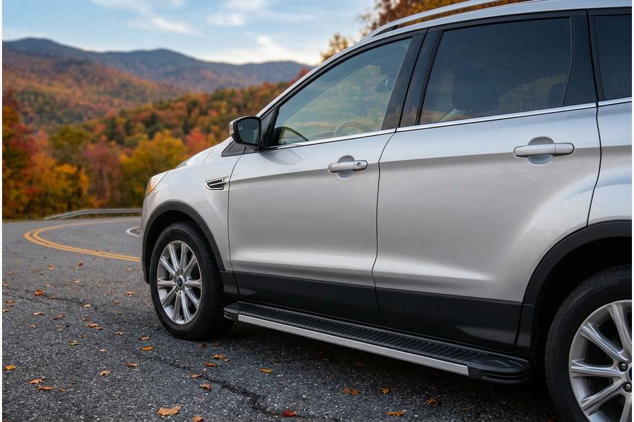 Ford Kuga/Escape 2013-2019 Praguri Laterale Maya V1 (2 buc, Aluminiu) Image