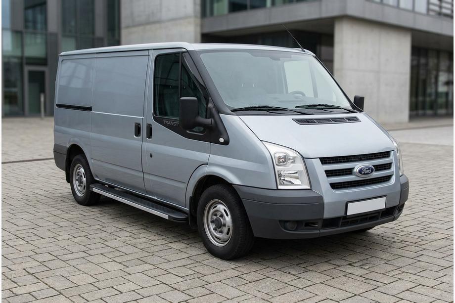 Ford Transit 2000–2014 Praguri Laterale Maya (2 buc, Aluminiu) Image