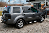 Honda Pilot 2008-2015 Praguri Laterale Maya V1 (2 buc, Aluminiu) foto 2