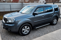 Honda Pilot 2008-2015 Praguri Laterale Maya V1 (2 buc, Aluminiu) foto 1